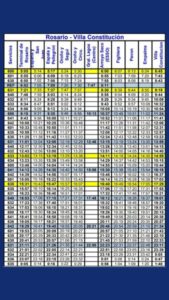horarios